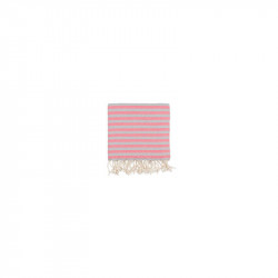 Полотенце пляжное Pestemal Herringbone Grey-pink BARINE