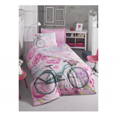 Подростковое постельное белье Bike Pembe COTTON BOX COTTON BOX