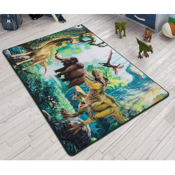 Дитячий килимок Dinosaur Yesil Confetti TM