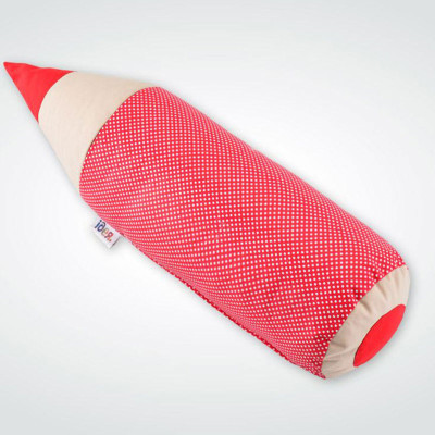 Подушка-валик декоративная Карандаш Красный ТМ ИДЕЯ