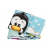 Детское постельное белье Penguin Голубое Hobby
