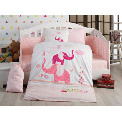 Детское постельное белье Pretty розовое Hobby