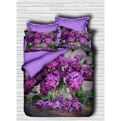 Постельное белье ranforce+3D Purple Lilac TM LightHouse
