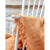 Набор постельное белье с покрывалом пике Paradise orange Karaca Home