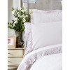 Набор постельное белье с покрывалом Liza lila Karaca Home