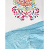 Набор постельное белье с пледом Diandra turkuaz Karaca Home