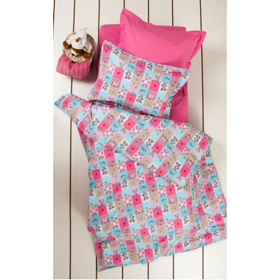 Подростковое постельное белье Premium B&G Sweetie Розовое LOTUS
