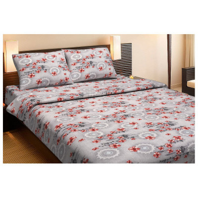 Комплект постельного белья OSAKA Красный Ранфорс LOTUS