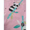 Подростковое белье на резинке Розовая панда Бязь люкс MERISET