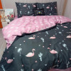 Подростковое постельное белье Фламинго Сатин MERISET