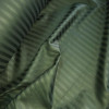Постельное белье на резинке Темно-зеленое Сатин страйп MERISET