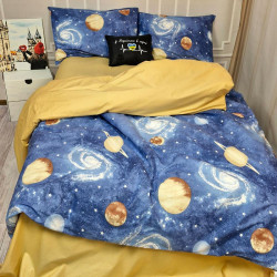 Подростковое постельное белье Галактика Ранфорс MERISET