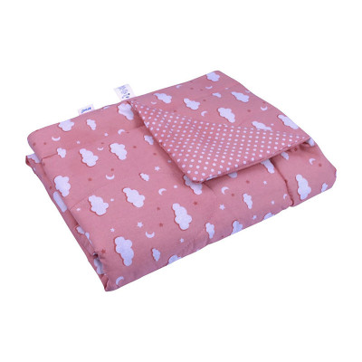Детское демисезонное одеяло 02 ХБУ Розовое облако РУНО