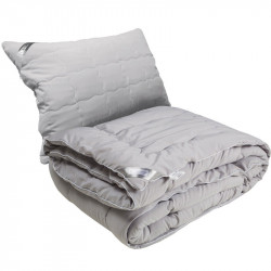 Набор одеяло + подушка 140 Grey РУНО