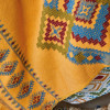 Набор постельное белье с покрывалом Mentha hardal горчичный Karaca Home