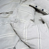 Постельное белье Washed cotton Sense gri серый BARINE