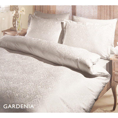 Постельное белье Gardenia серый жаккард TAC