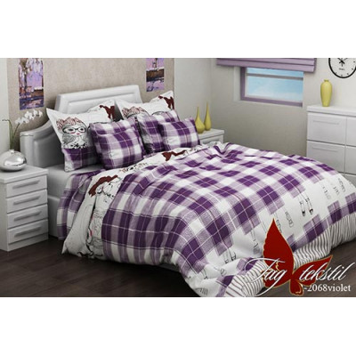 Комплект постельного белья R2068 violet TAG