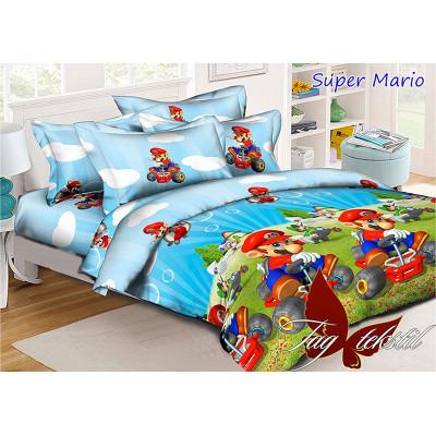 Подростковое постельное белье Супер Марио TAG