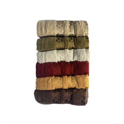 Набор махровых полотенец Bamboo Tasli Soft Sikel
