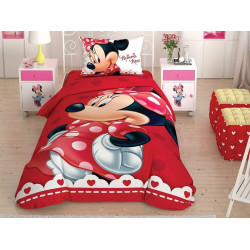Подростковое постельное белье Disney Minnie Lovely Glitter TAC